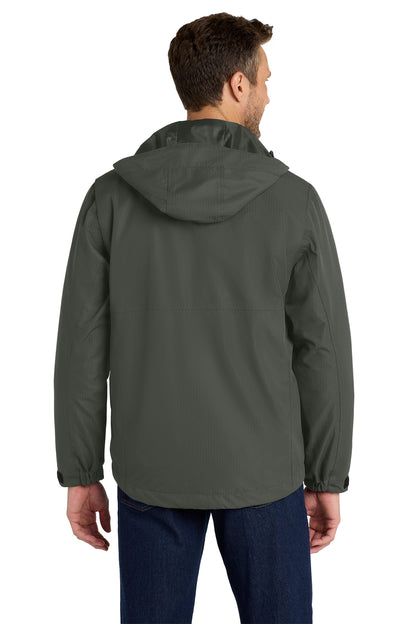 PORT AUTHORITY HERRINGBONE 3-IN-1 PARKA-J302