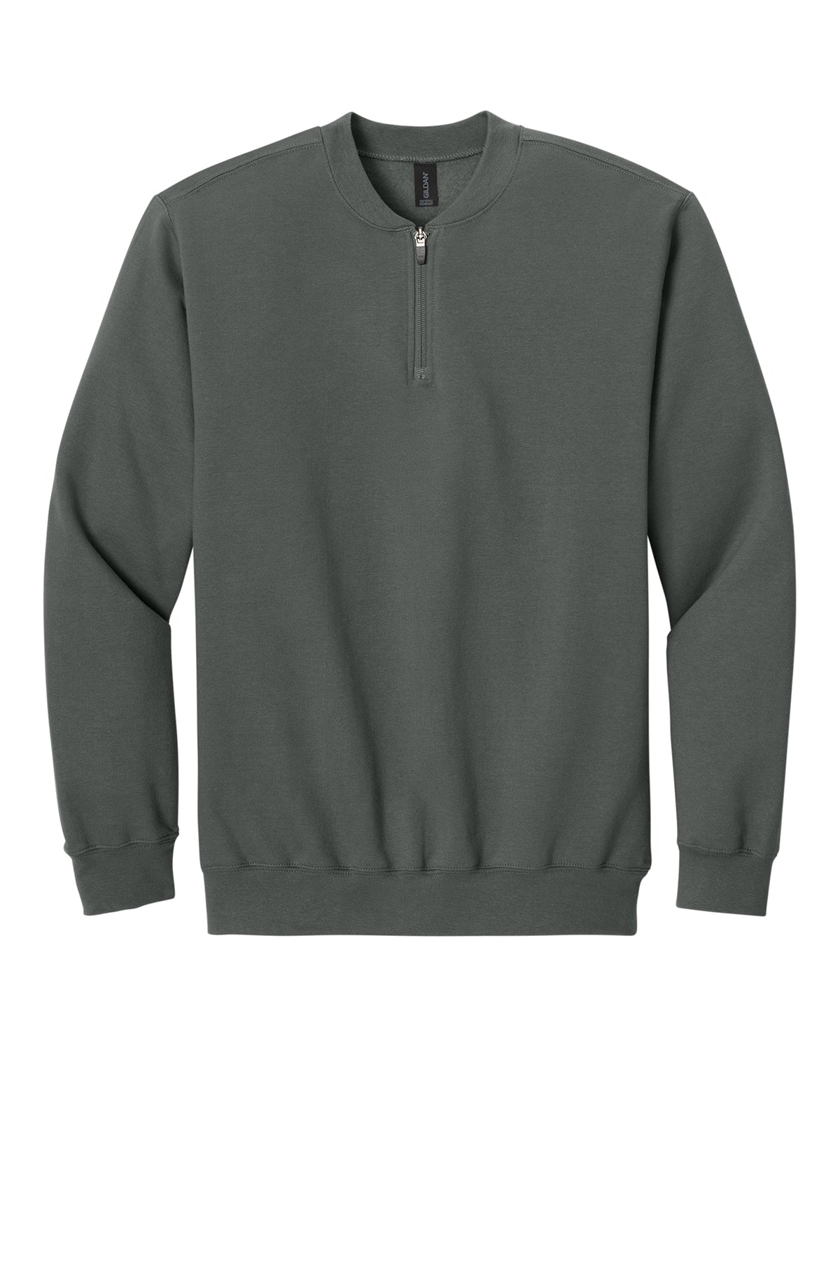 GILDEN SOFTSTYLE MIDWEIGHT FLEECE 1/4 ZIP: SF008