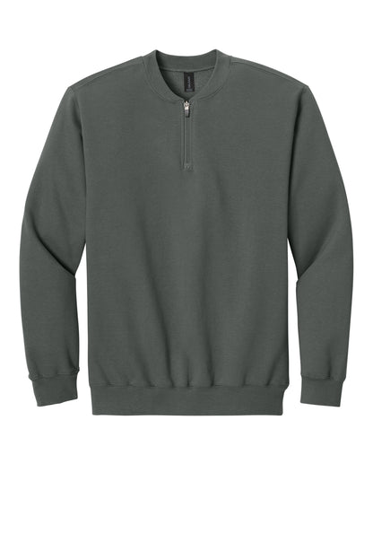 GILDEN SOFTSTYLE MIDWEIGHT FLEECE 1/4 ZIP: SF008