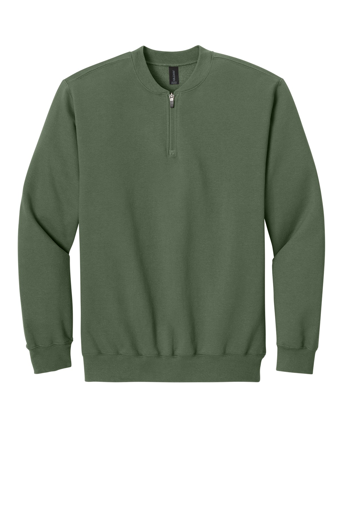 GILDEN SOFTSTYLE MIDWEIGHT FLEECE 1/4 ZIP: SF008