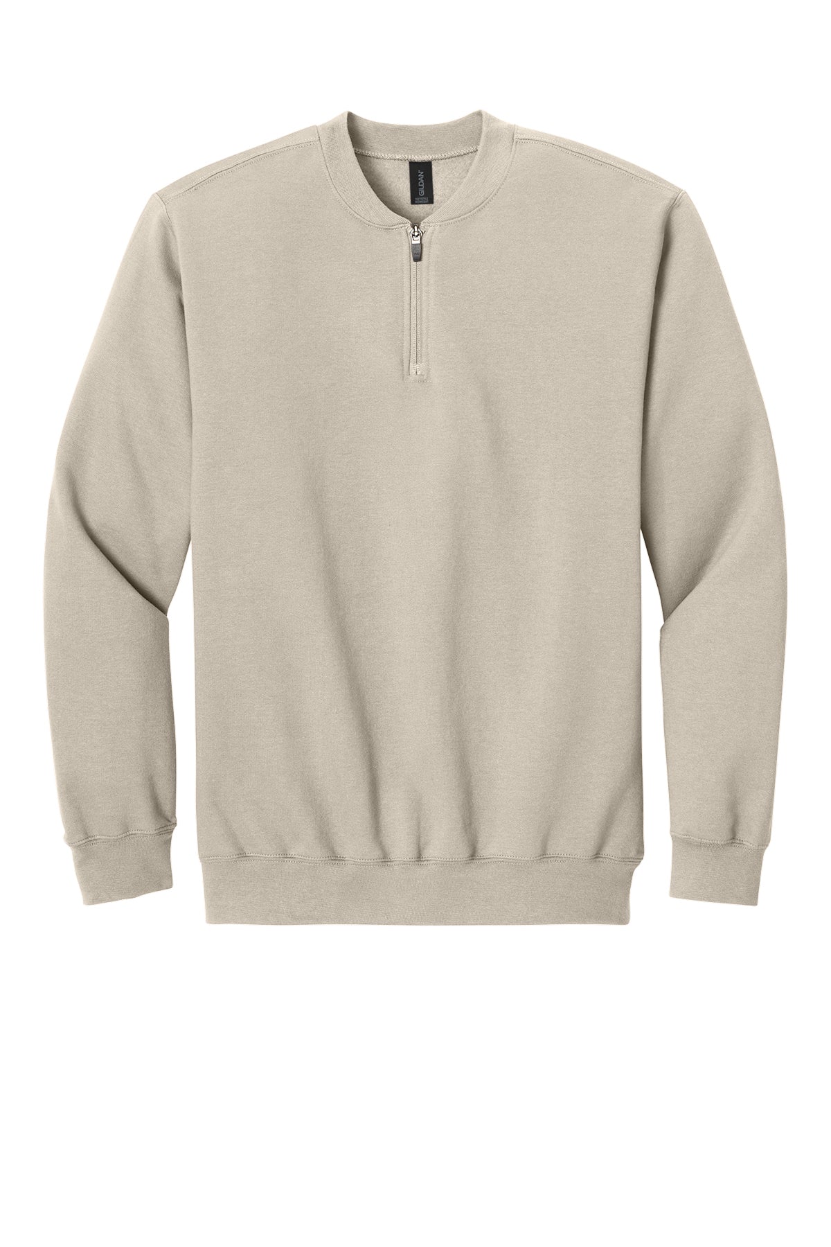 GILDEN SOFTSTYLE MIDWEIGHT FLEECE 1/4 ZIP: SF008
