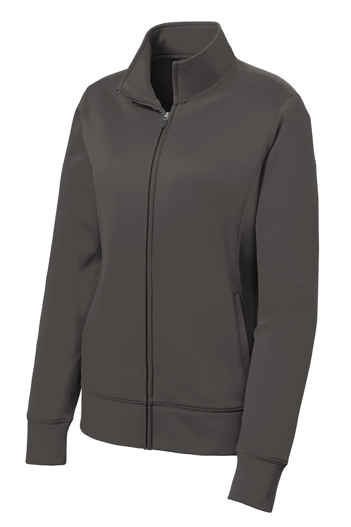 LST241 SPORT TEK FLEECE FULL ZIP JACKET LADIES