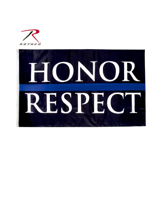 HONOR RESPECT THIN BLUE LINE FLAG 1451