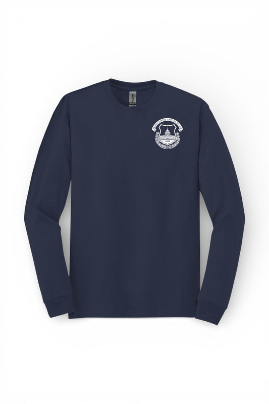 USCP SEAL LONG SLEEVE T-SHIRT GILDAN HEAVY COTTON 5400