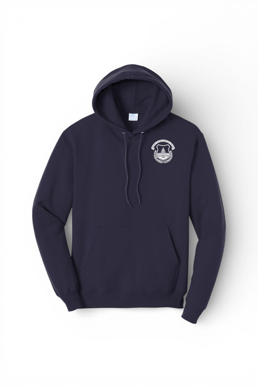 USCP SEAL HOODED SWEATSHIRT 50/50 FLEECE PC78H