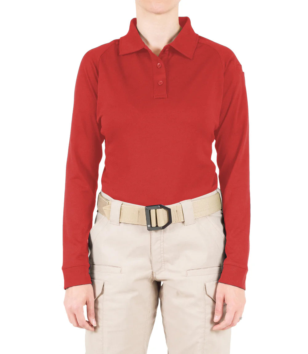 FIRST TACTICAL WOMEN'S PERFORMANCE LONG SLEEVE POLO 121503
