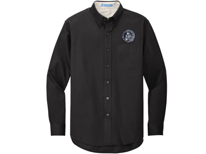 MEN'S CISA SEAL BUTTON UP DRESS SHIRT-S608