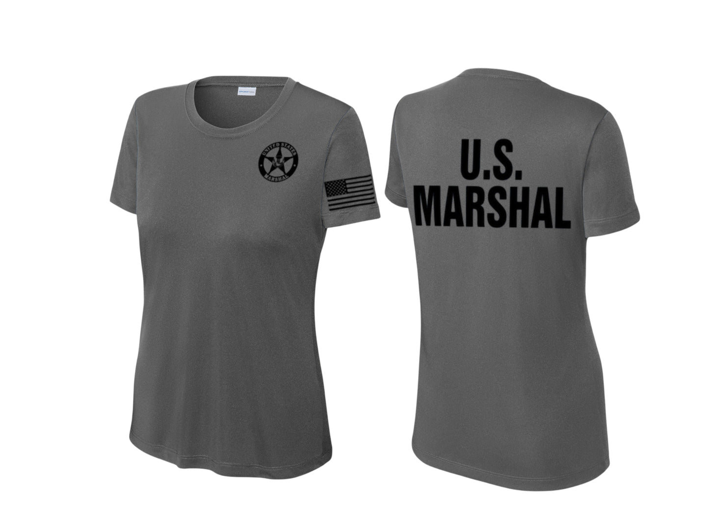 WOMEN'S USMS MOISTURE WICKING CUSTOM RAID T-SHIRT-LST350
