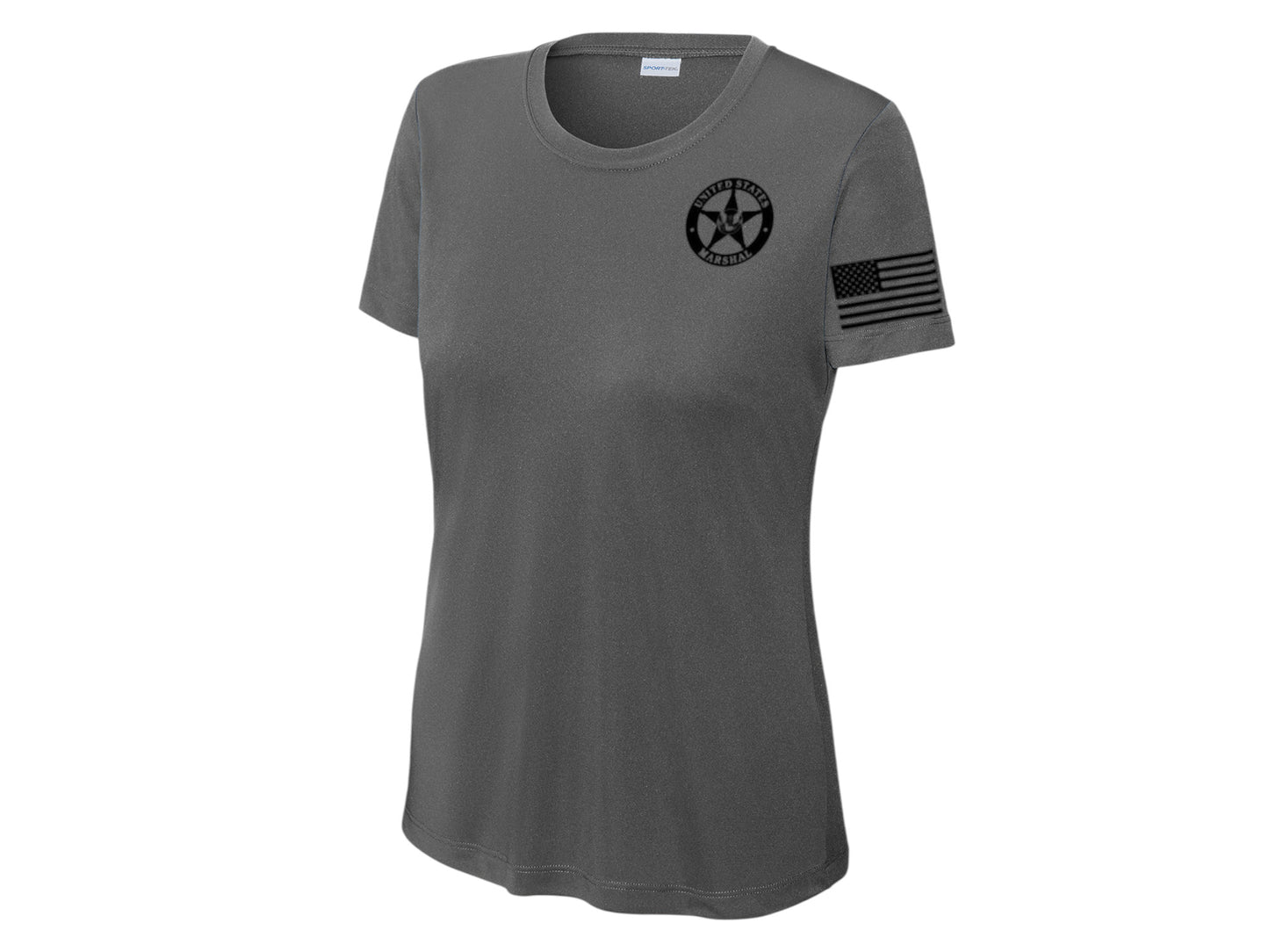 WOMEN'S USMS MOISTURE WICKING CUSTOM RAID T-SHIRT-LST350