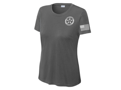 WOMEN'S USMS MOISTURE WICKING CUSTOM RAID T-SHIRT-LST350