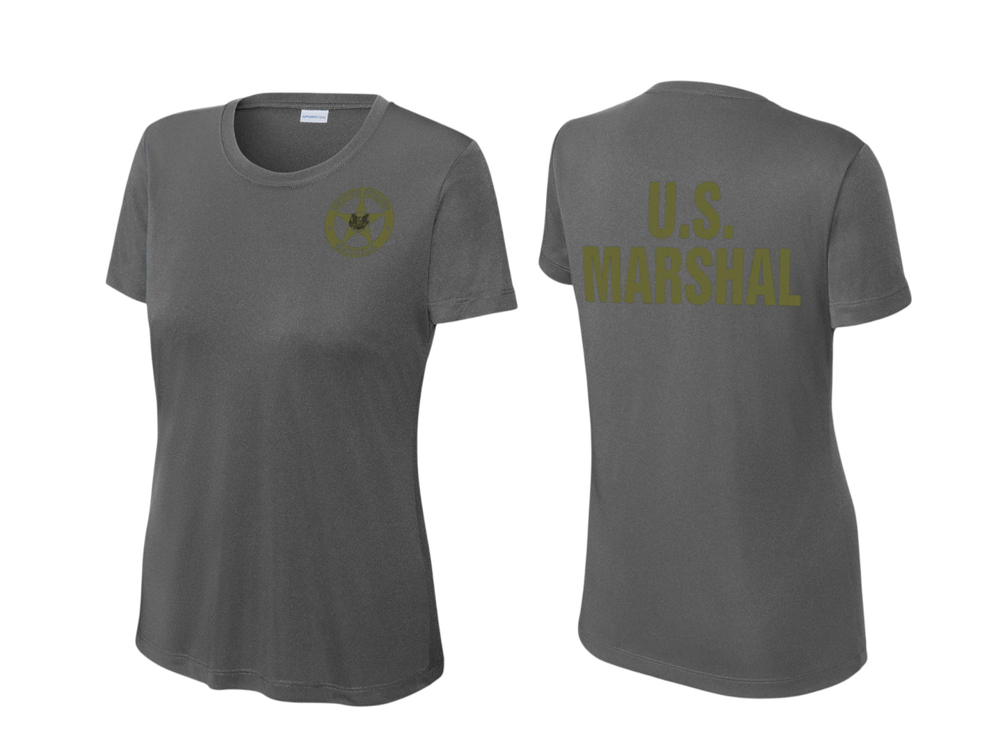 WOMEN'S USMS MOISTURE WICKING CUSTOM RAID T-SHIRT-LST350