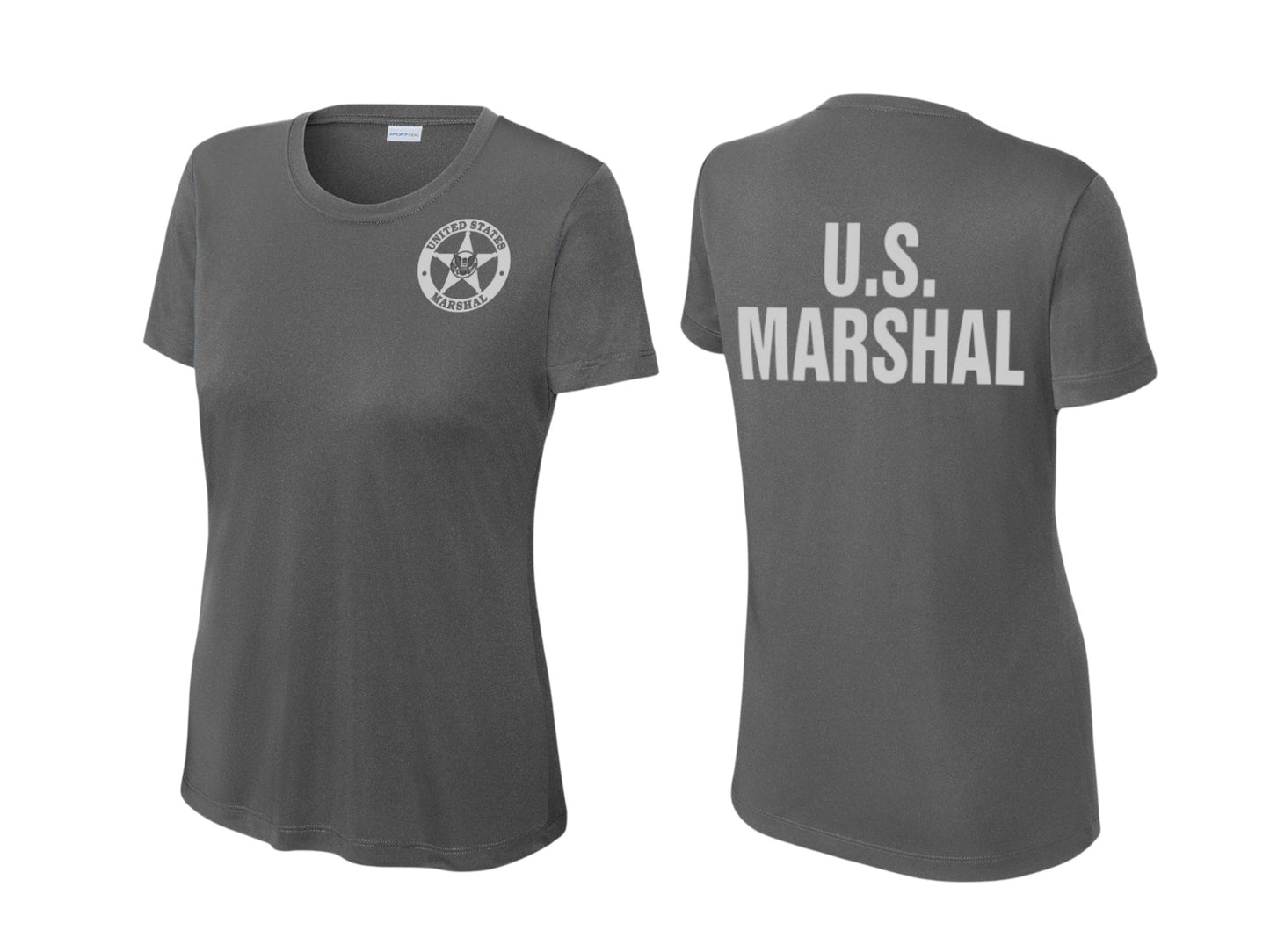 WOMEN'S USMS MOISTURE WICKING CUSTOM RAID T-SHIRT-LST350