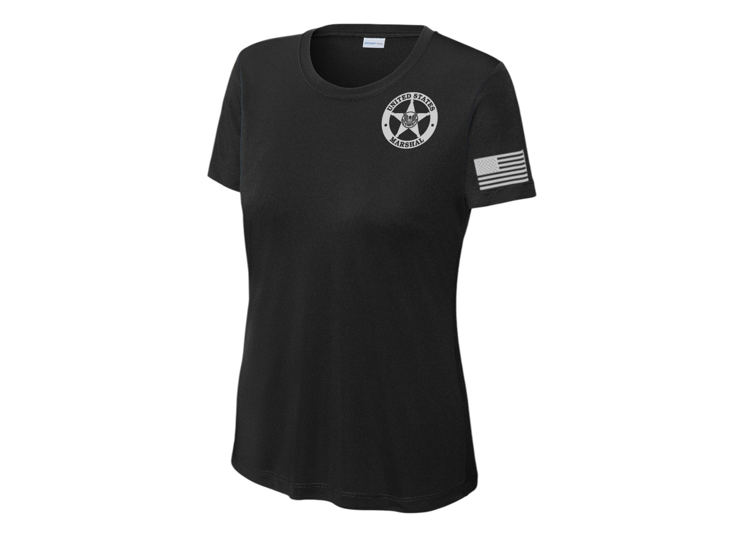 WOMEN'S USMS MOISTURE WICKING CUSTOM RAID T-SHIRT-LST350