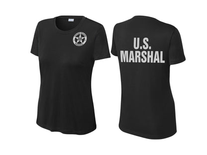 WOMEN'S USMS MOISTURE WICKING CUSTOM RAID T-SHIRT-LST350