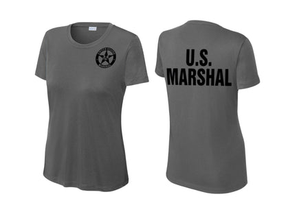 WOMEN'S USMS MOISTURE WICKING CUSTOM RAID T-SHIRT-LST350