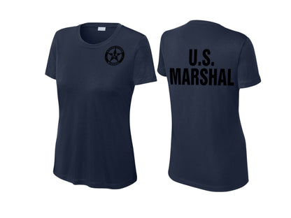 WOMEN'S USMS MOISTURE WICKING CUSTOM RAID T-SHIRT-LST350