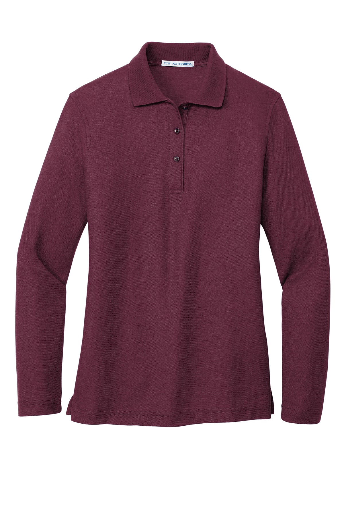 WOMEN'S LONG SLEEVE PORT AUTHORITY POLO - L500