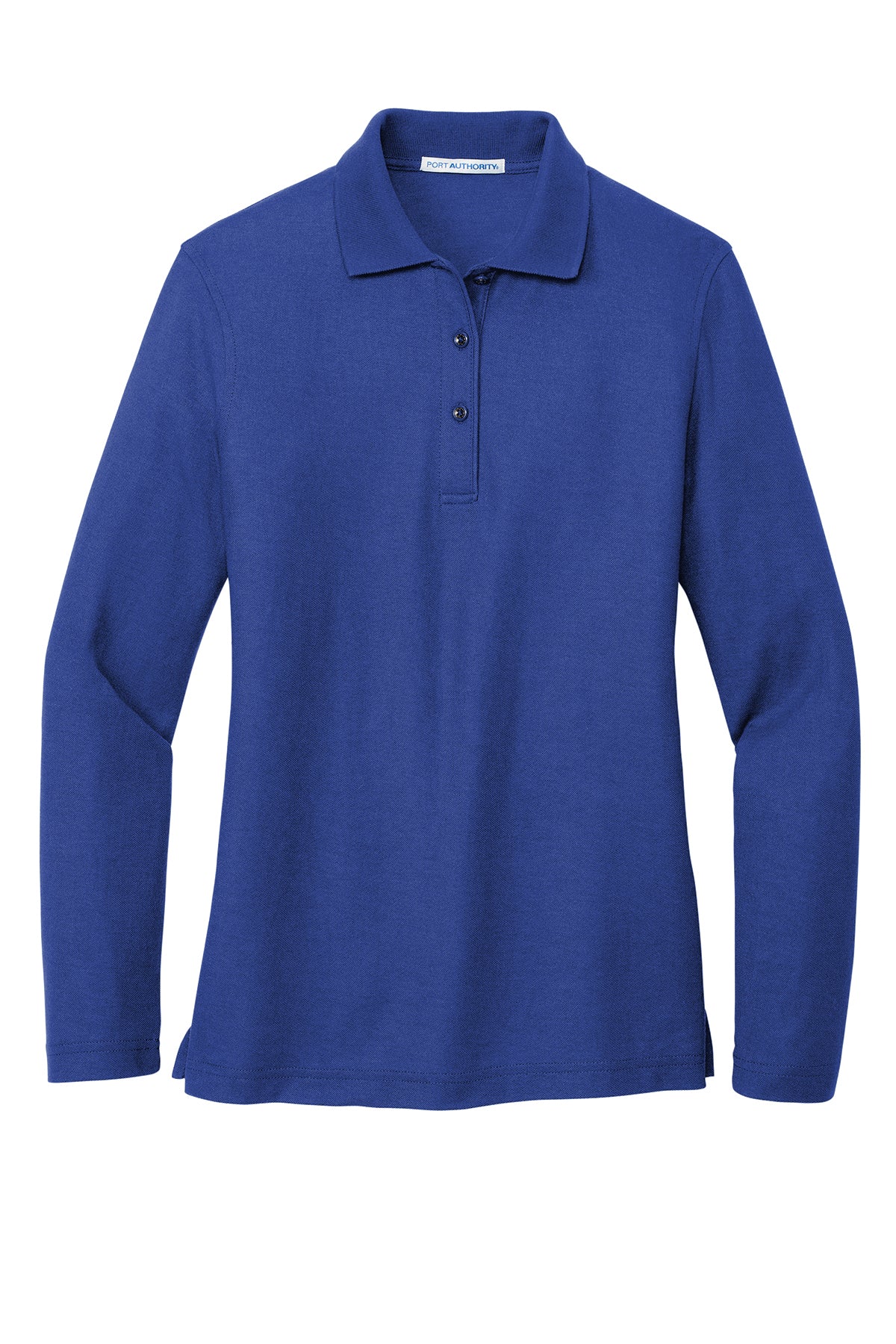 WOMEN'S LONG SLEEVE PORT AUTHORITY POLO - L500