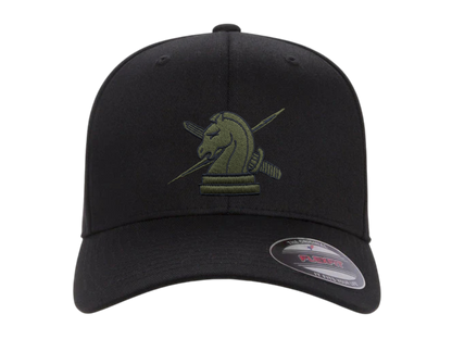 ICE FUGITIVE OPS (NO TEXT) EMBROIDERED ON FLEXFIT HAT