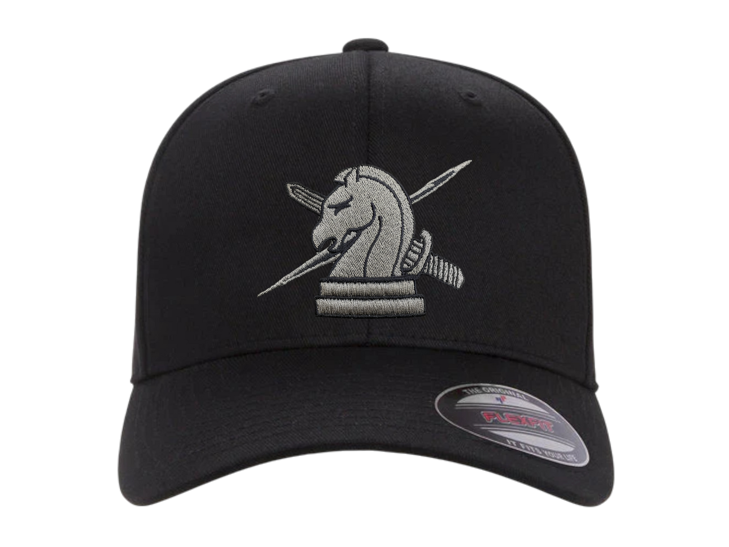 ICE FUGITIVE OPS (NO TEXT) EMBROIDERED ON FLEXFIT HAT