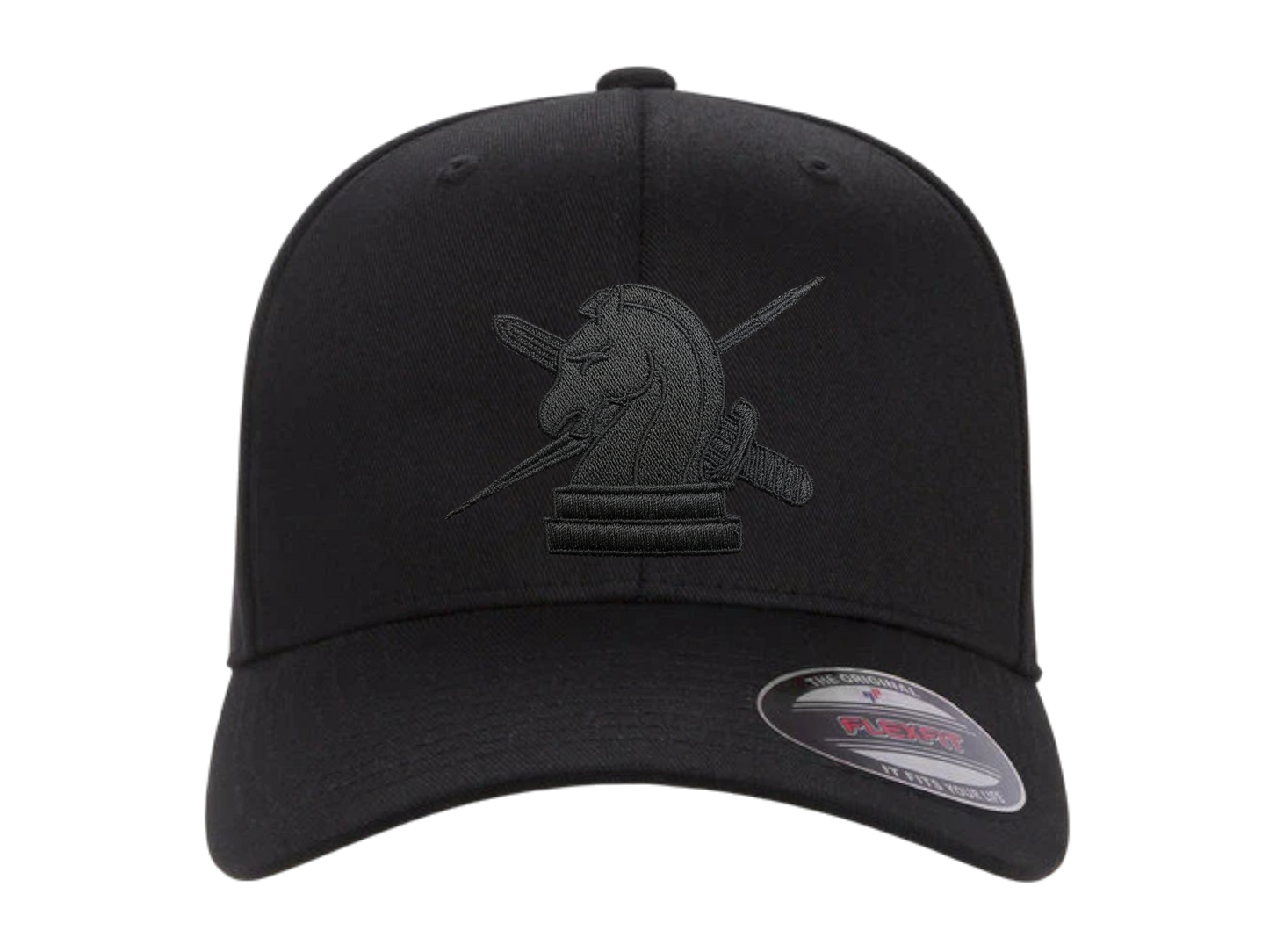 ICE FUGITIVE OPS (NO TEXT) EMBROIDERED ON FLEXFIT HAT
