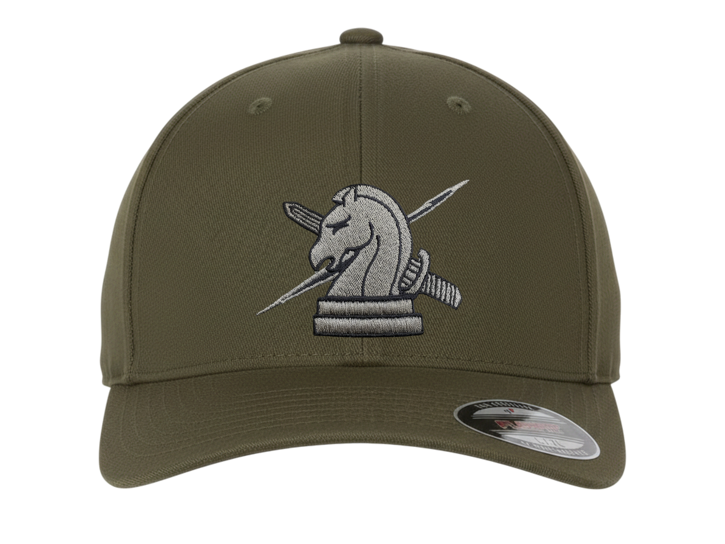 ICE FUGITIVE OPS (NO TEXT) EMBROIDERED ON FLEXFIT HAT