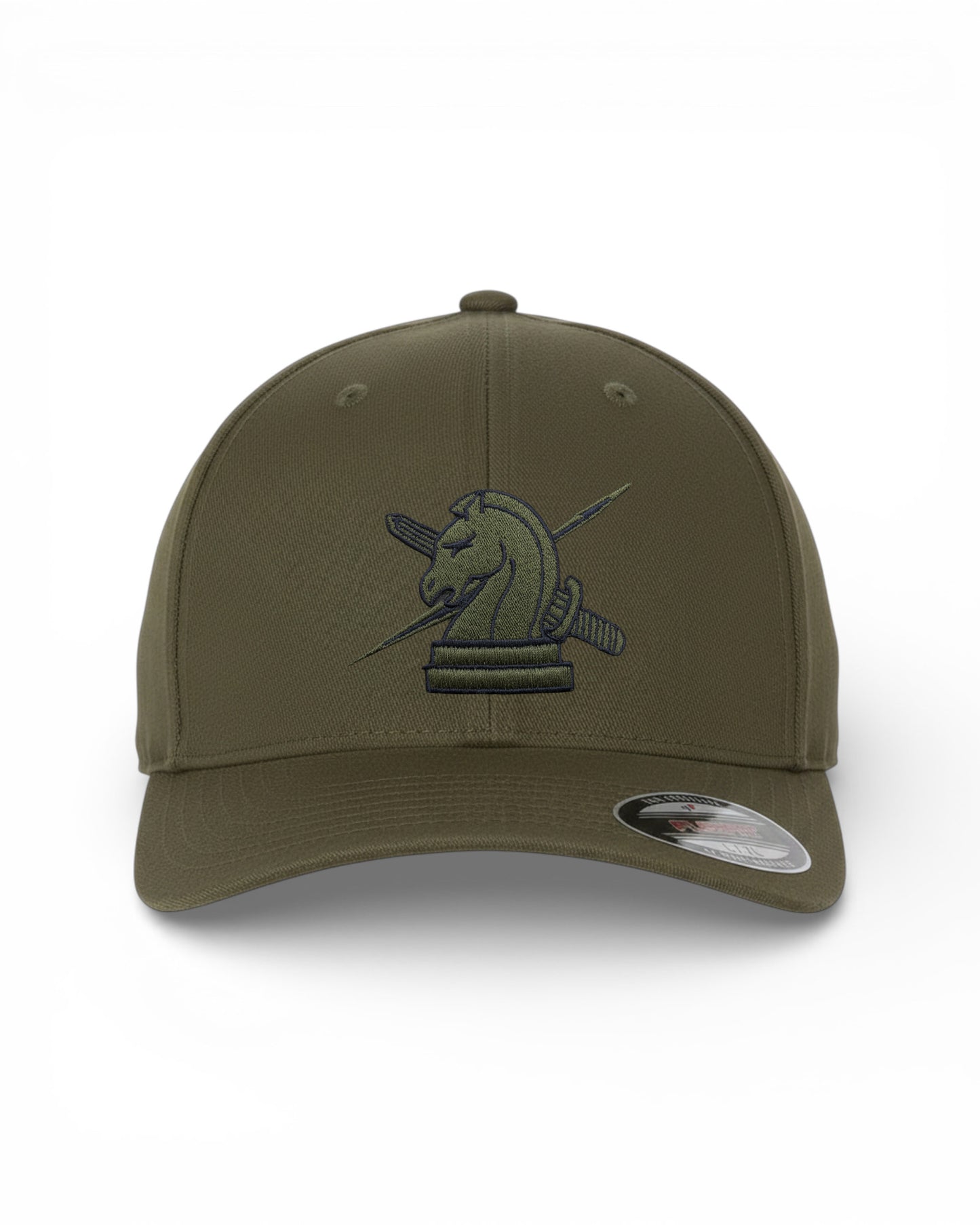 ICE FUGITIVE OPS (NO TEXT) EMBROIDERED ON FLEXFIT HAT