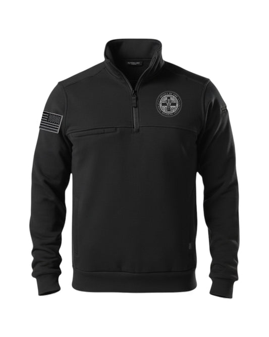 5.11 CBP OCMO JOB SHIRT 1/4 ZIP 2.0-72534-BLACK