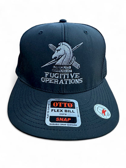 ICE FUGITIVE OPS EMBROIDERED ON OTTO PRO STYLE SNAPBACK-950-4