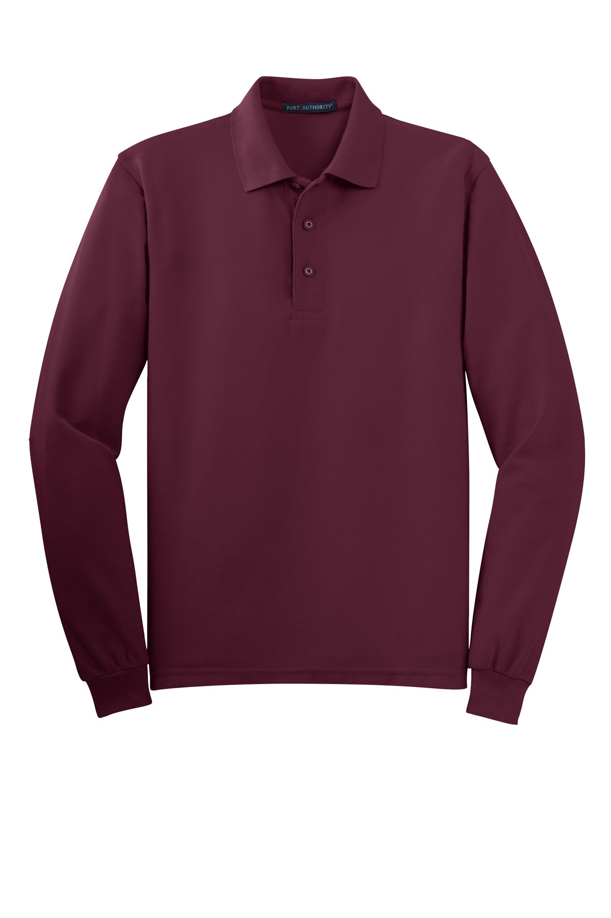 MEN'S LONG SLEEVE PORT AUTHORITY POLO - K500LS