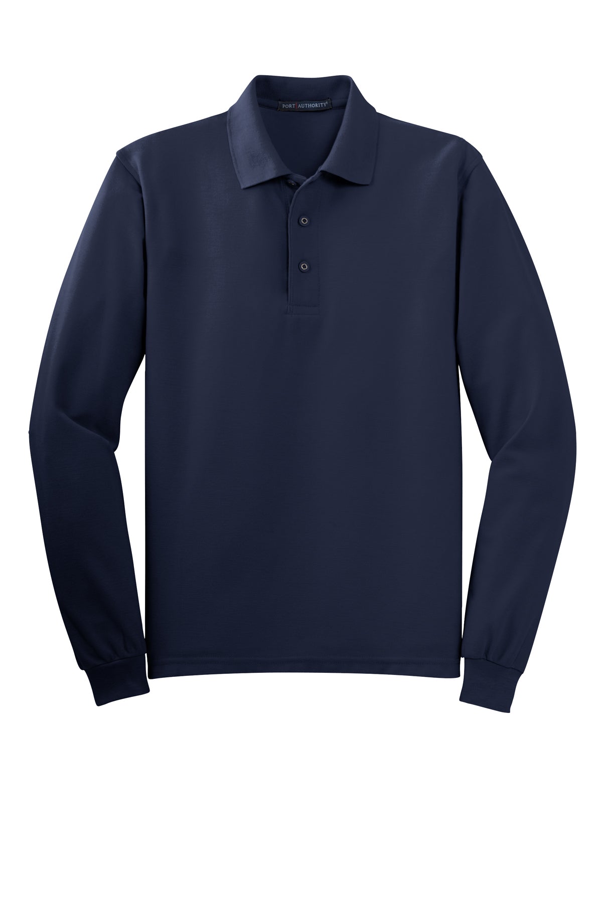 MEN'S LONG SLEEVE PORT AUTHORITY POLO - K500LS