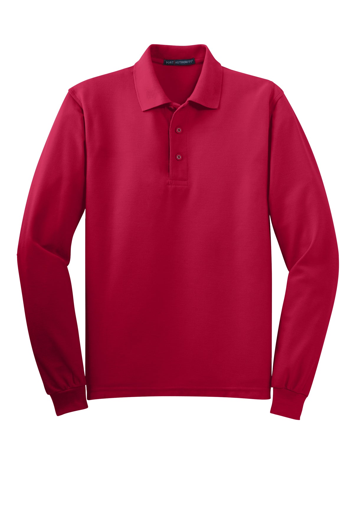 MEN'S LONG SLEEVE PORT AUTHORITY POLO - K500LS
