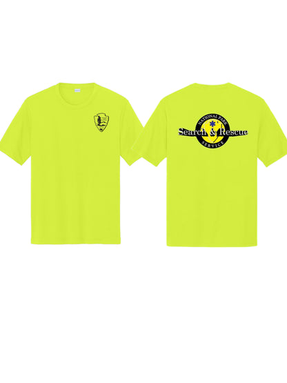 NPS SEARCH & RESCUE MOISTURE WICKING T-SHIRT-ST350