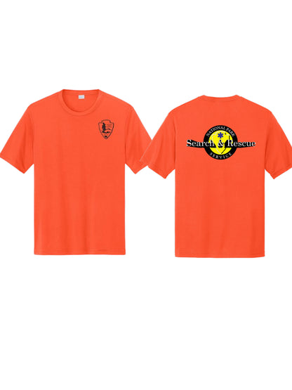NPS SEARCH & RESCUE MOISTURE WICKING T-SHIRT-ST350