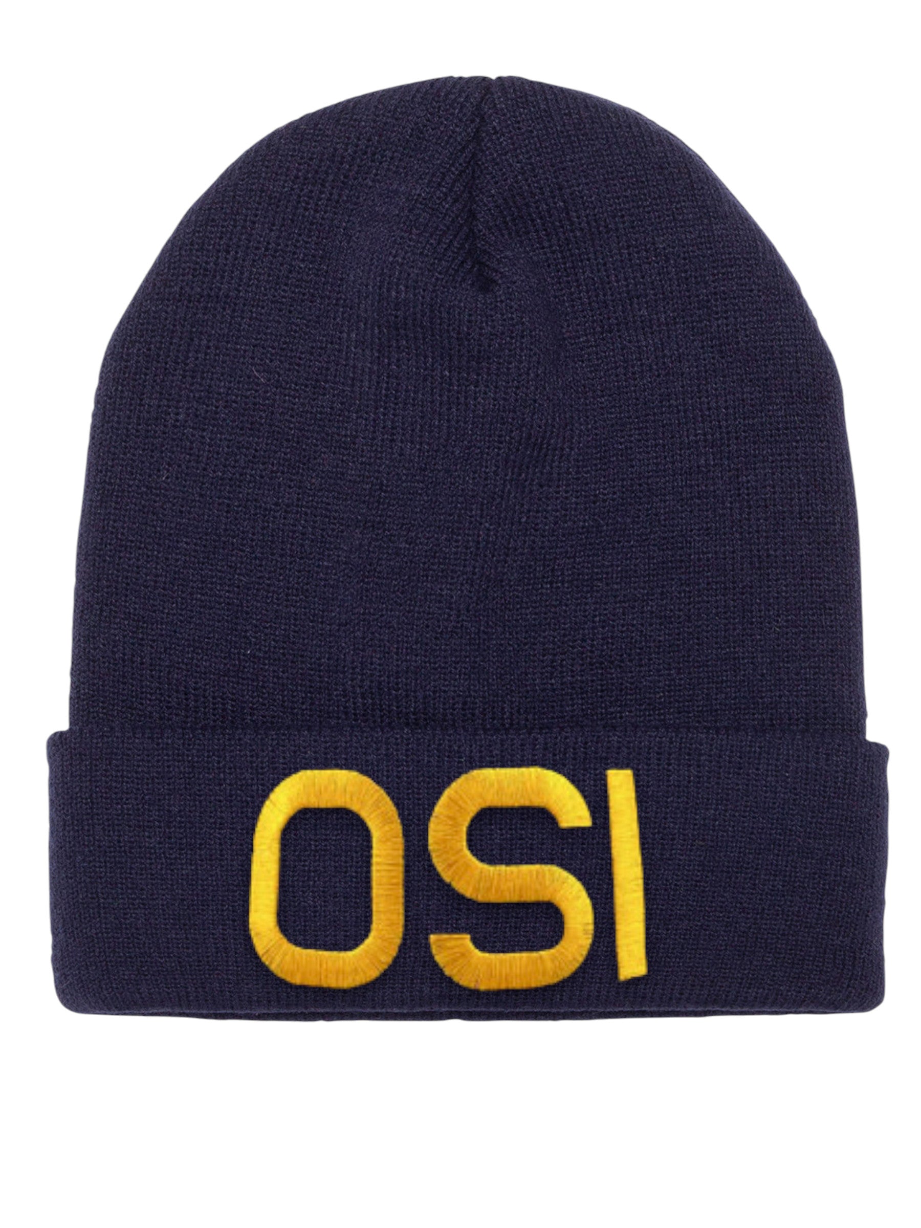 OSI LETTERS CUFFED KNIT BEANIE – Sally's Cop Shop