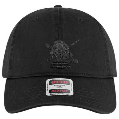 ICE FUGITIVE OPS (NO TEXT) EMBROIDERED LOW PROFILE HAT