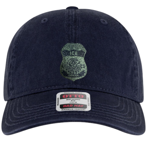 ICE OFFICER BADGE LOW PROFILE HAT