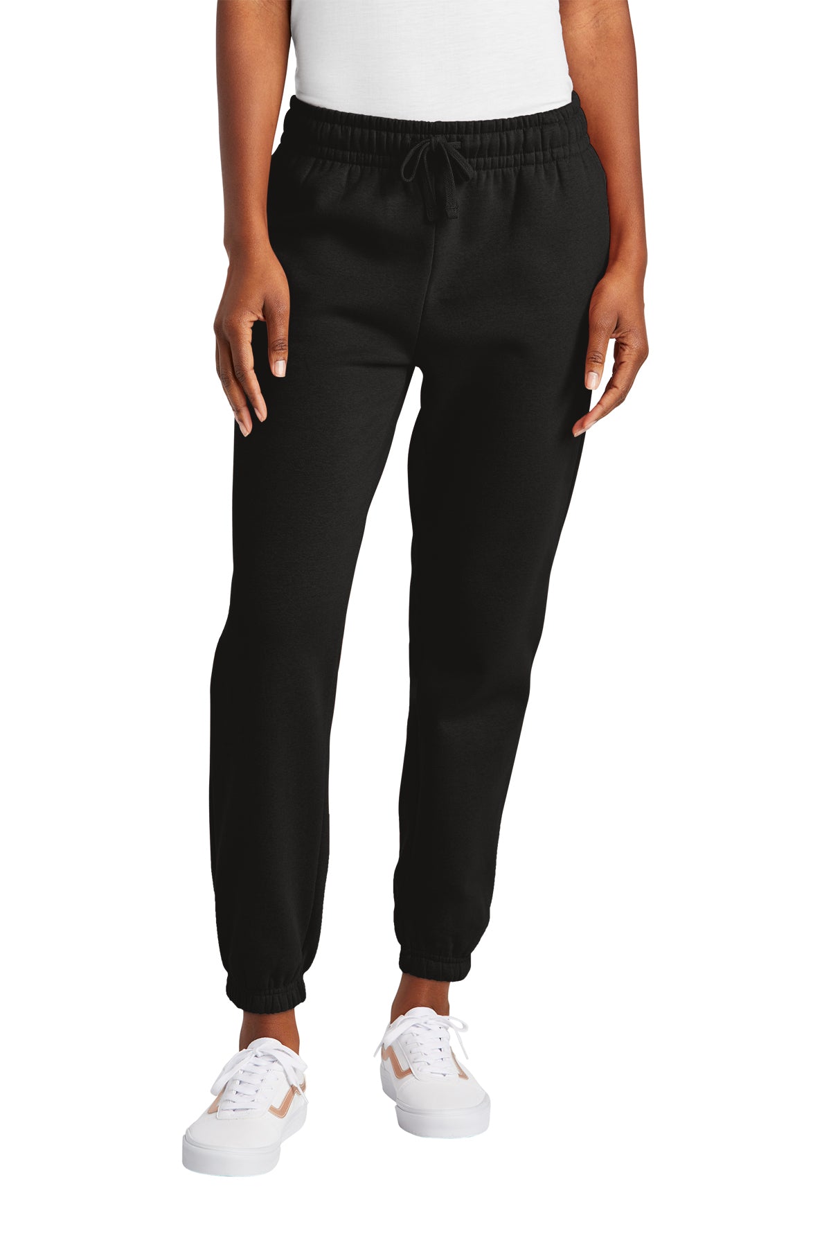 WOMEN'S FLEECE SWEATPANTS W/ FLETC DOWN LEFT LEG