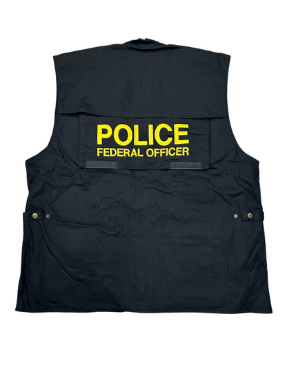 CLEARANCE: SCS TACTICAL VEST-BLACK