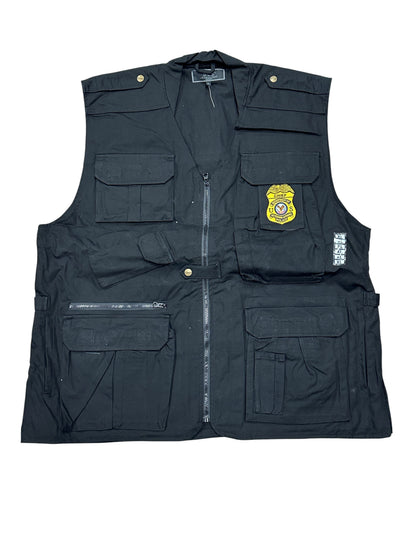 CLEARANCE: SCS TACTICAL VEST-BLACK