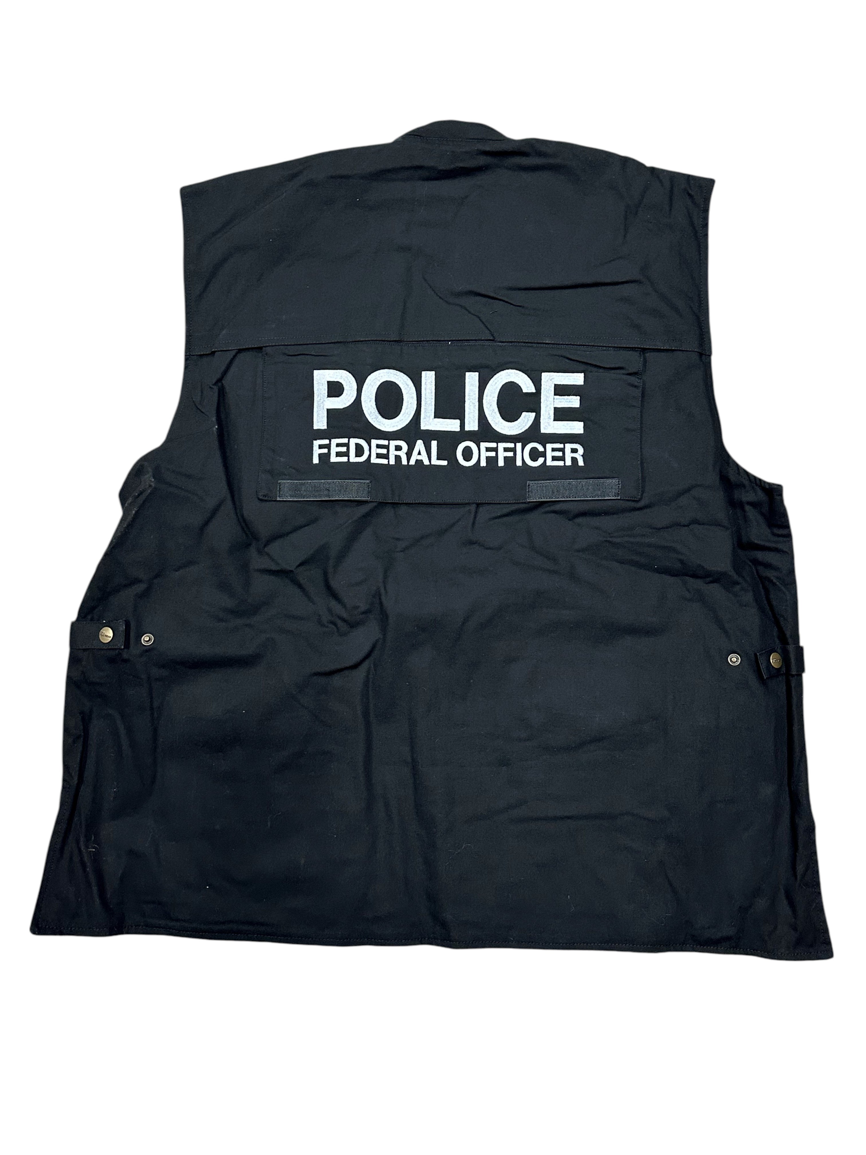 CLEARANCE: SCS TACTICAL VEST-BLACK – Sally's Cop Shop