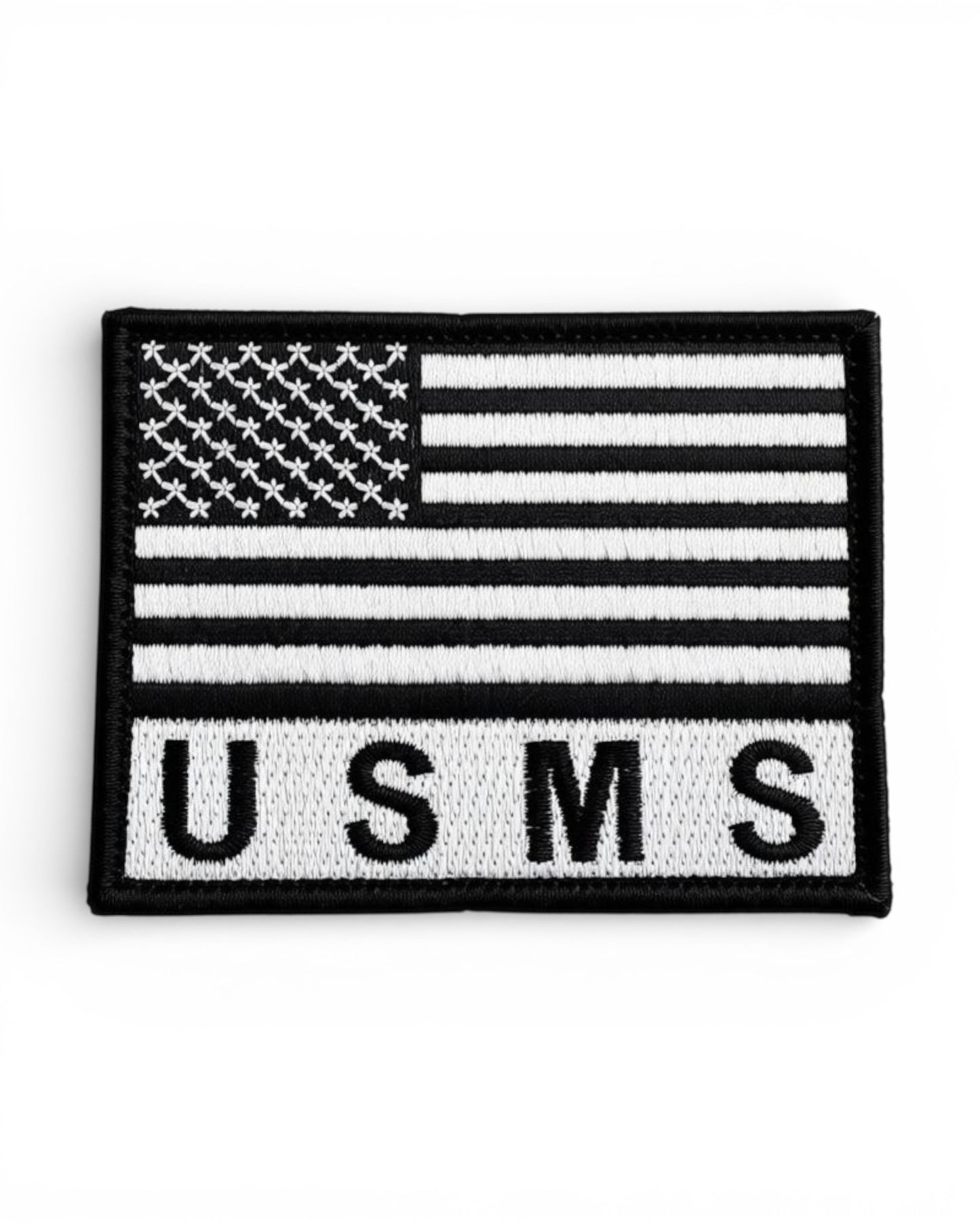 USMS FLAG PATCH BLACK/GREY