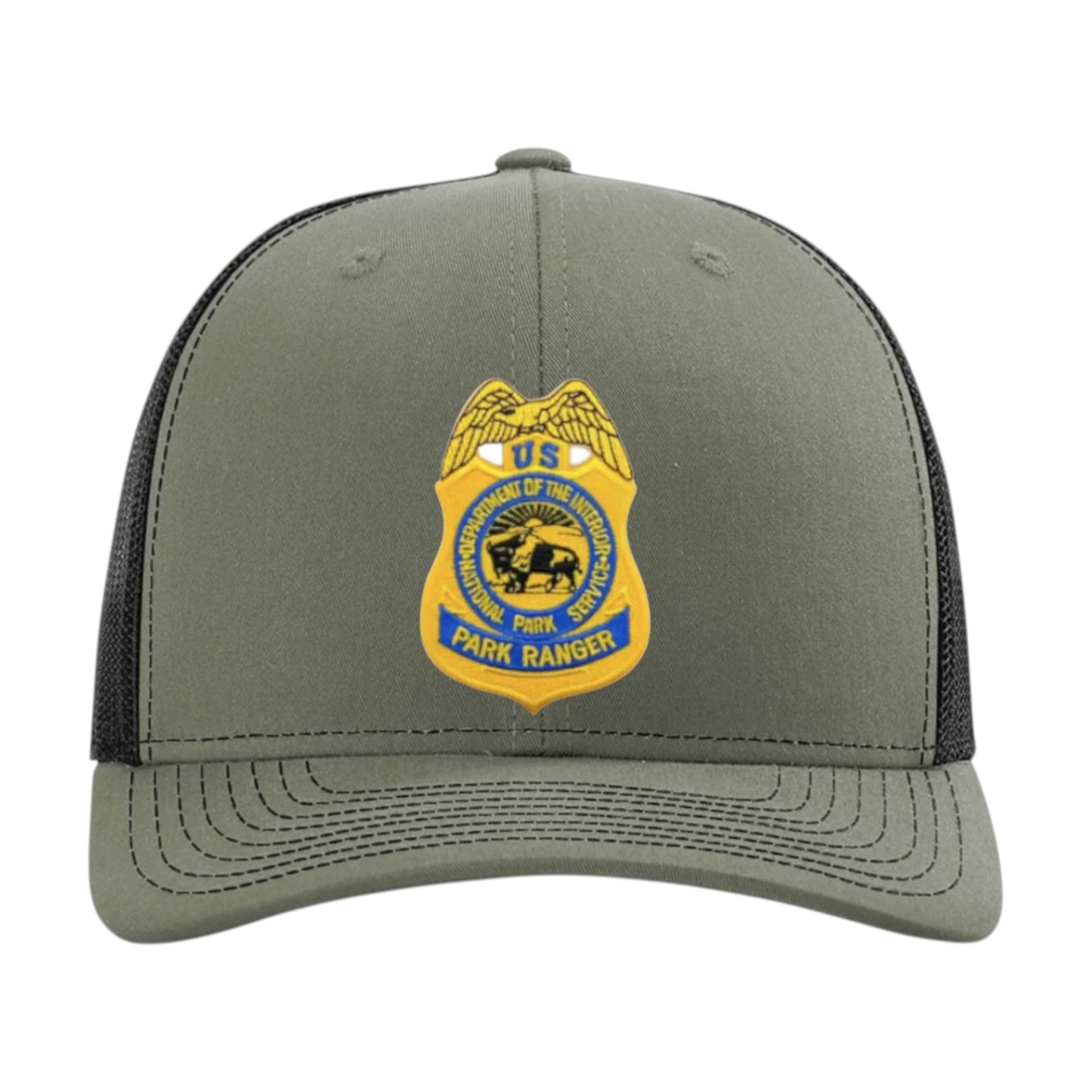 NPS BADGE ON RICHARDSON HAT