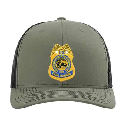 NPS BADGE ON RICHARDSON HAT