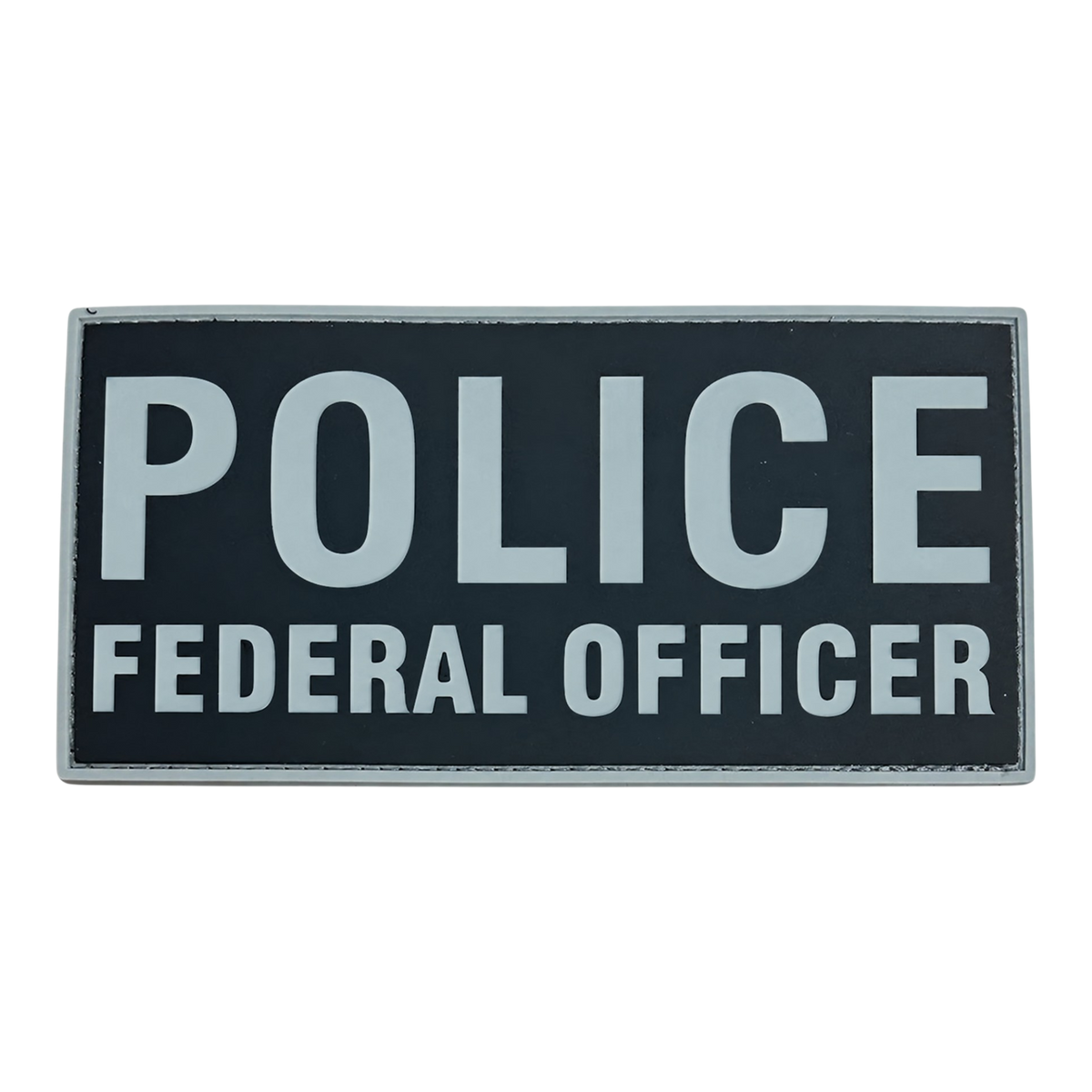 POLICE FEDERAL OFFICER 6X3 PATCH