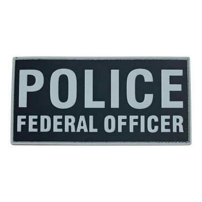 PVC POLICE FEDERAL OFFICER 9"X4"