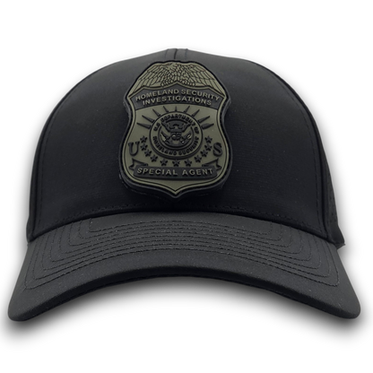 SCS BRAND PERFORATED MESH HAT W/ INTERCHANGEABLE HSI BADGE PVC PATCH