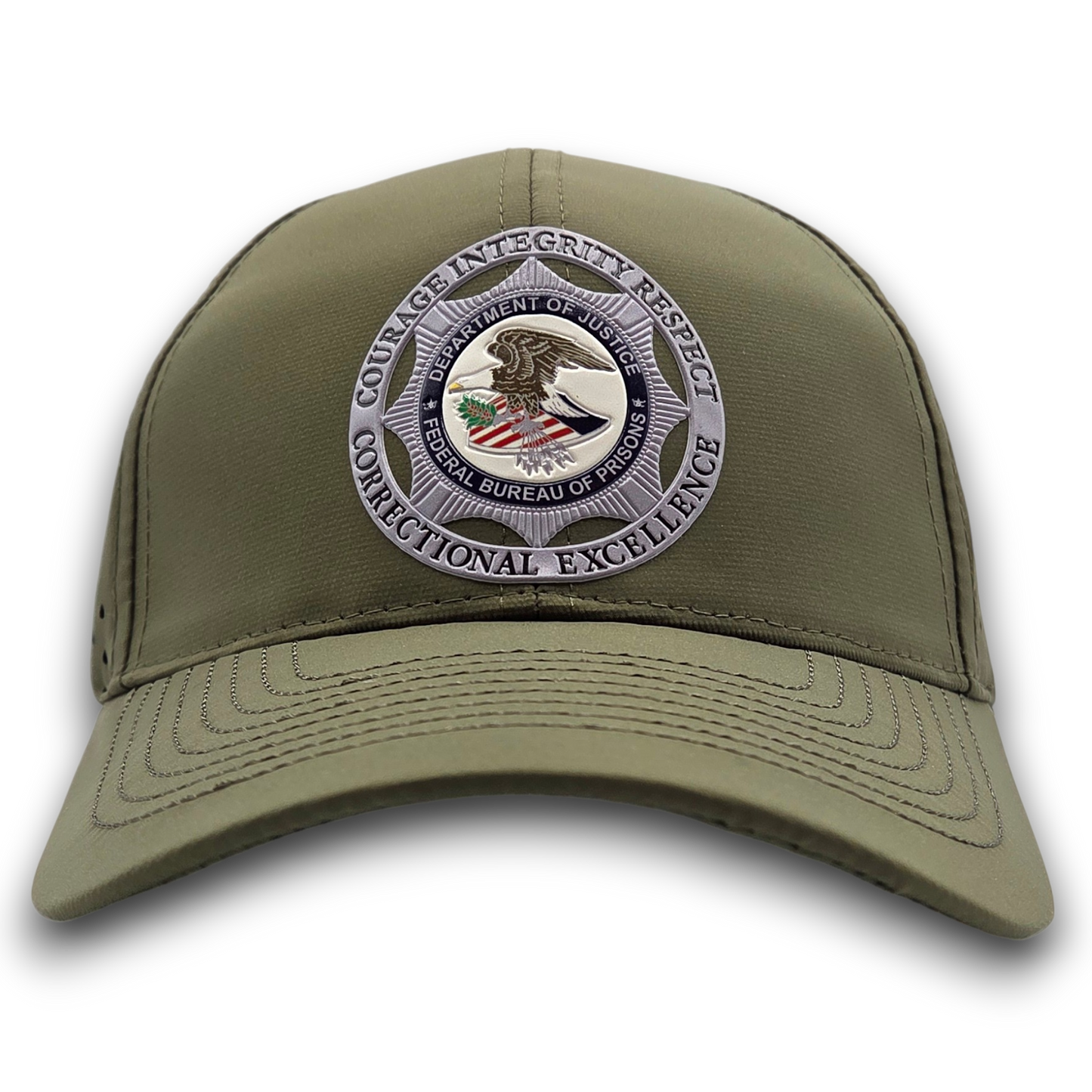 BOP BADGE SCS BRAND PERFORATED MESH HAT