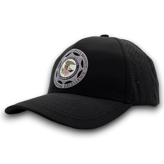 BOP BADGE SCS BRAND PERFORATED MESH HAT
