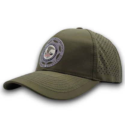 BOP BADGE SCS BRAND PERFORATED MESH HAT
